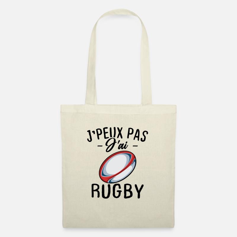 Ich kann nicht Rugby haben - Stoffbeutel - Natur