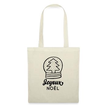 Joyeux Noël - Sac en tissu - nature - Devant