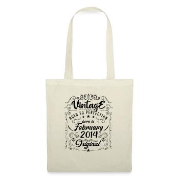 Vintage Born in February 2014 Anniversary February - Tote Bag - nature - Front