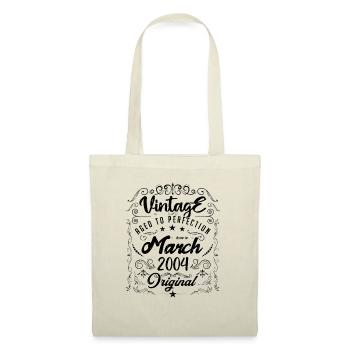Vintage born in March 2004. Anniversary March 2004 - Tote Bag - nature - Front