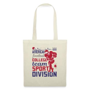 FoundLux, AMERICAN FOOTBALL COLLEGE team SPORT - Stoffbeutel - Natur - Vorne