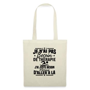J'ai juste besoin d'aller à la piscine - Sac en tissu - nature - Devant