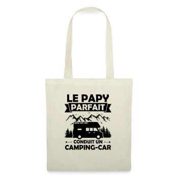 Le papy parfait conduit un camping car - Sac en tissu - nature - Devant