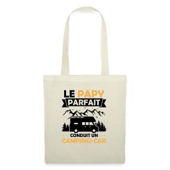 Le papy parfait conduit un camping car - Sac en tissu - nature - Devant