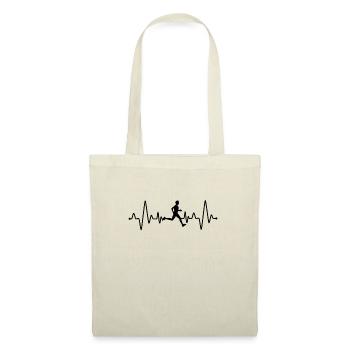 Runner Heartbeat - Tote Bag - nature - Front