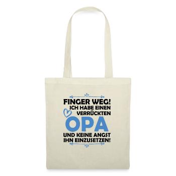 J'ai un grand-père fou - Sac en tissu - nature - Devant