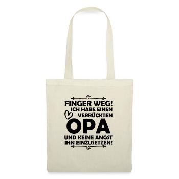 J’ai un grand-père fou - Sac en tissu - nature - Devant