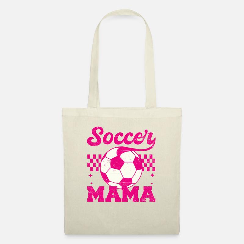 Fußball Mama Verzweifelt Muttertag Mama - Stoffbeutel - Natur