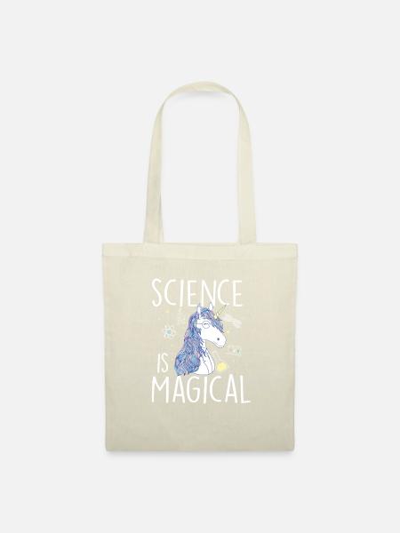 Wissenschaft ist magisch - Science Fan Chemiestudent - Stoffbeutel - Natur
