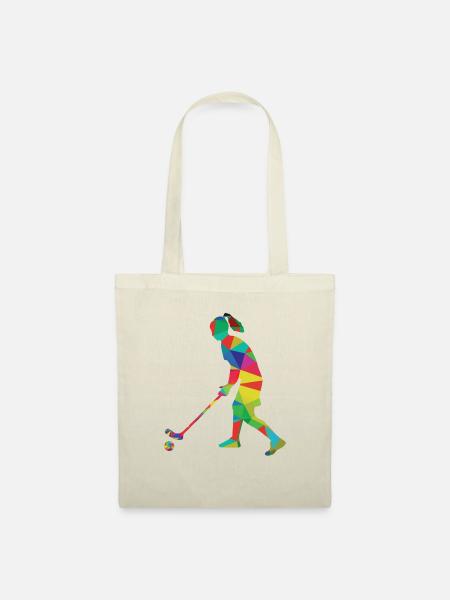 Hockey Frauen - Stoffbeutel - Natur