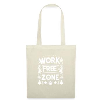 Zone sans travail - Sac en tissu - nature - Devant