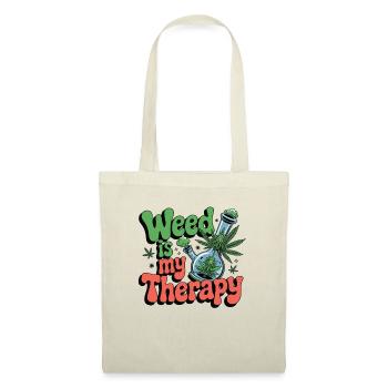 Weed is my therapy - relaxation on prescription - Tote Bag - nature - Front