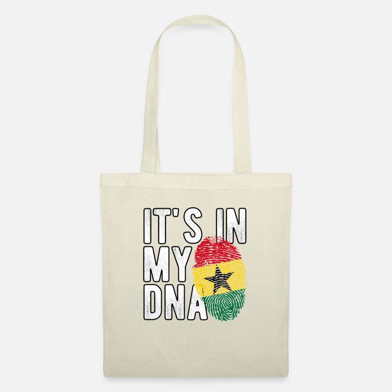 Ghana-C’est dans mon ADN - Sac en tissu - nature