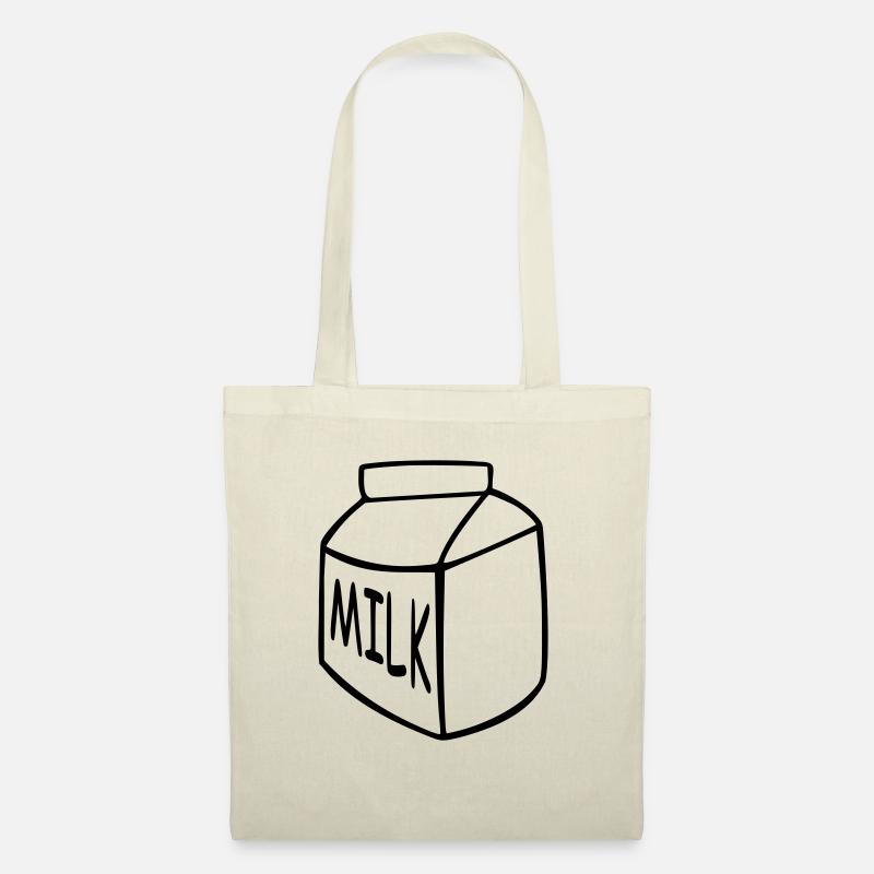 milch - Stoffbeutel - Natur