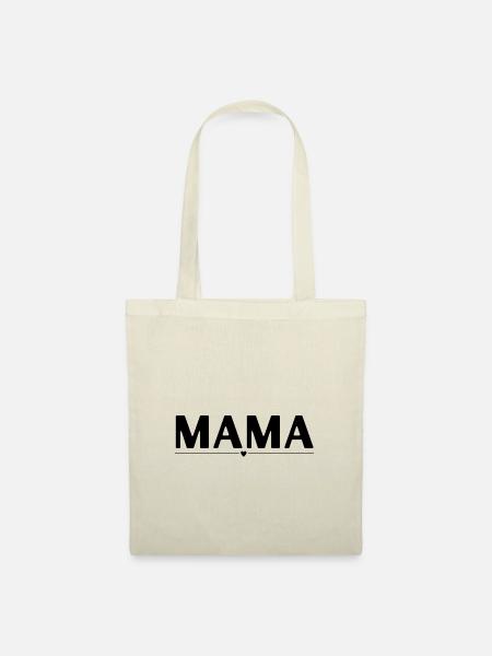 Mama - Muttertag - Stoffbeutel - Natur