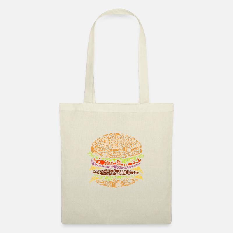 Burger - Stoffbeutel - Natur
