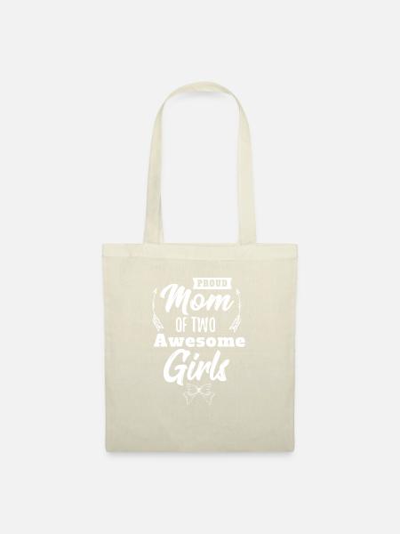 proud mom - Stoffbeutel - Natur