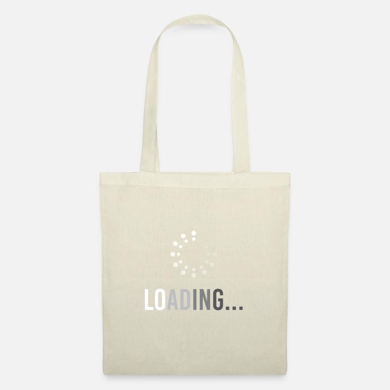 Loading Computer IT Itler Informatiker Informatik - Tote Bag - nature