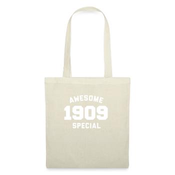 Funny Birthday Awesome Special 1909 - Tote Bag - nature - Front