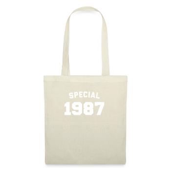 Drôle d’anniversaire Spécial 1987 - Sac en tissu - nature - Devant