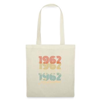 Funny Birthday Awesome 1962 - Tote Bag - nature - Front