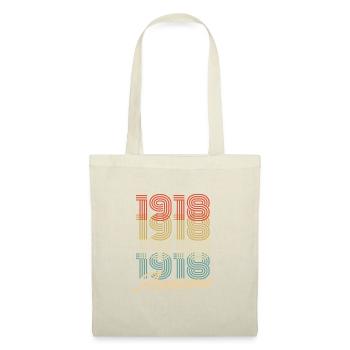 Funny Birthday Awesome 1918 - Tote Bag - nature - Front