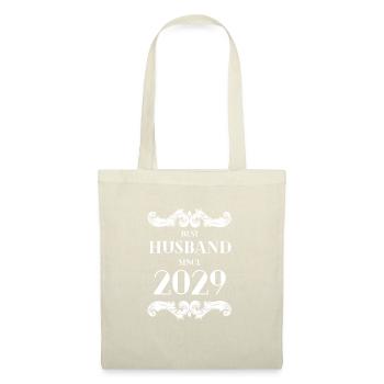 Bester Ehemann seit 2029 Hochzeitstag - Stoffbeutel - Natur - Vorne