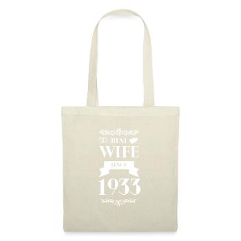 Best Wife Since 1933 Wedding Anniversary - Tote Bag - nature - Front