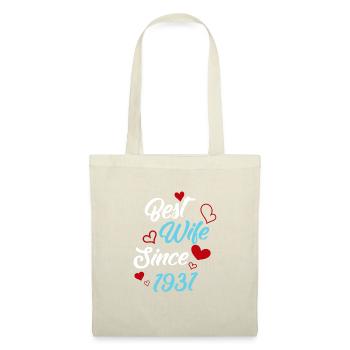 Anniversary Best Wife Since 1931 Wedding - Tote Bag - nature - Front