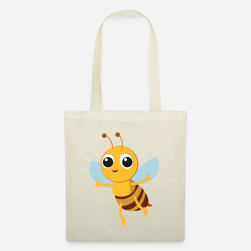 Biene Bienenzucht Imker fleißiges Bienchen Honig - Stoffbeutel - Natur
