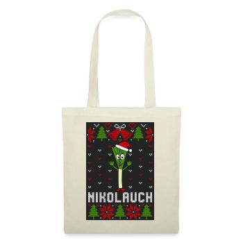 Ugly Christmas Nikolauch - Sac en tissu - nature - Devant