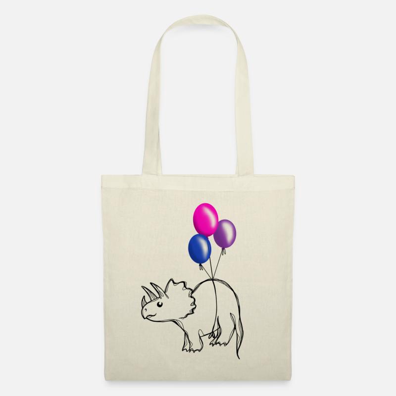 Pridosaur Dinosaur Bi - Tote Bag - nature