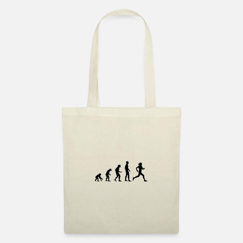 Evolution Jogging Runner - Tote Bag - nature