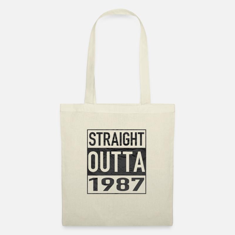 Straight Outta 1987 - Stoffbeutel - Natur