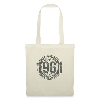 Génial depuis l’anniversaire rétro vintage 1961 - Sac en tissu - nature - Devant