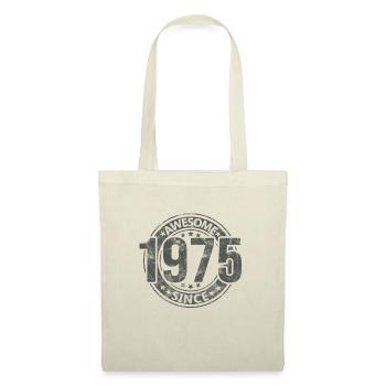 Awesome Since Vintage 1975 Retro Birthday - Tote Bag - nature - Front