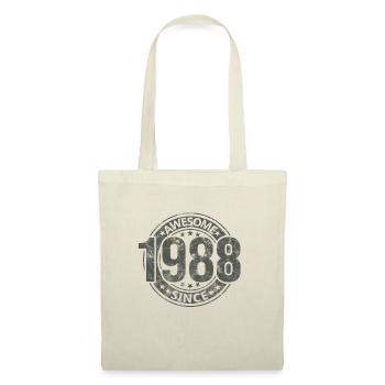 Awesome Since Vintage 1988 Retro Birthday - Tote Bag - nature - Front