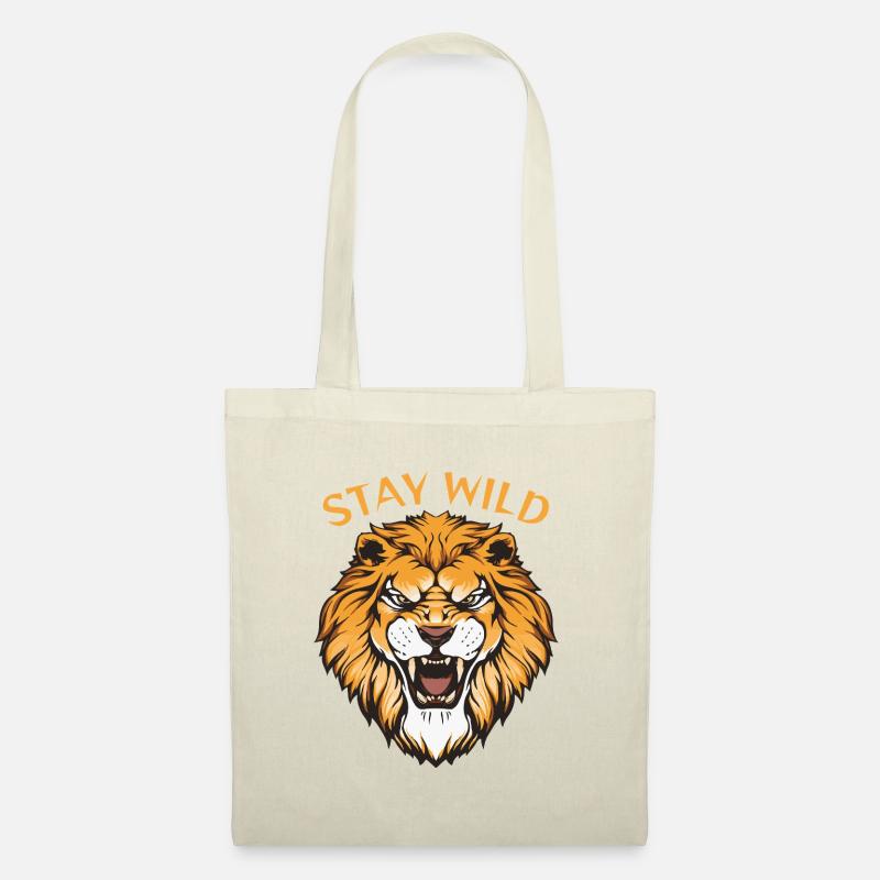Stay Wild - Stoffbeutel - Natur