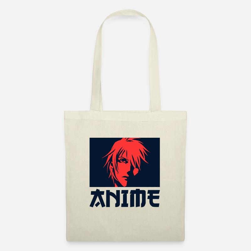 Anime Boy - Stoffbeutel - Natur