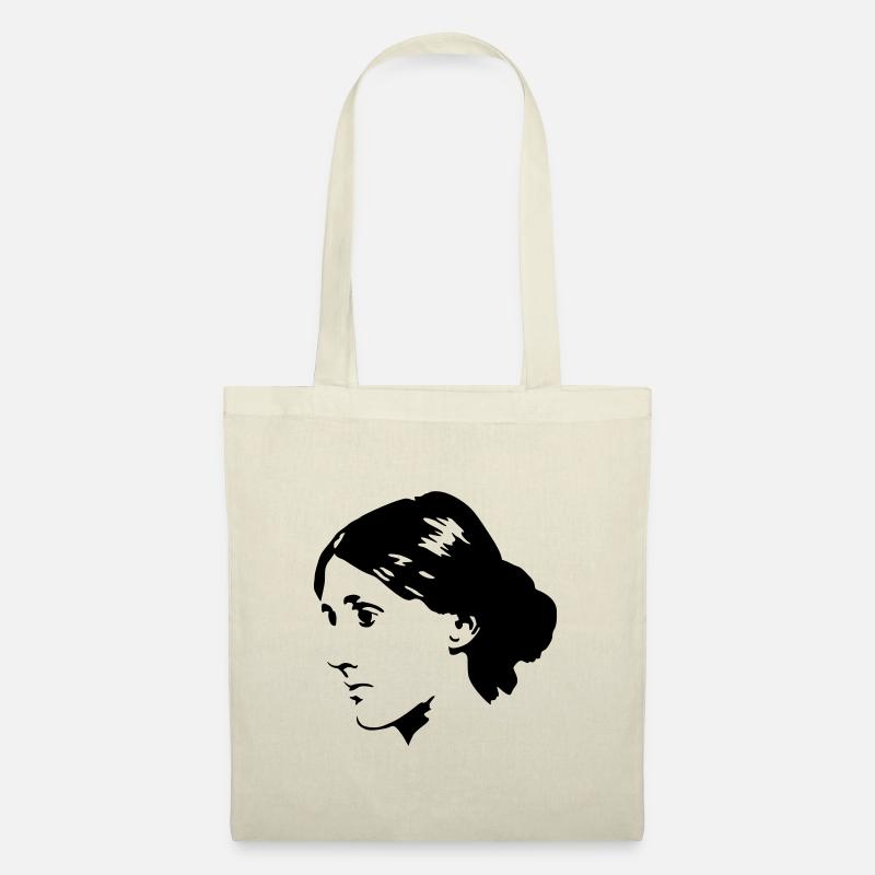 Virginia Woolf - Stoffbeutel - Natur