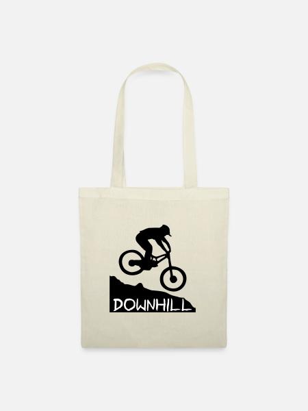 Downhill biking - Stoffbeutel - Natur
