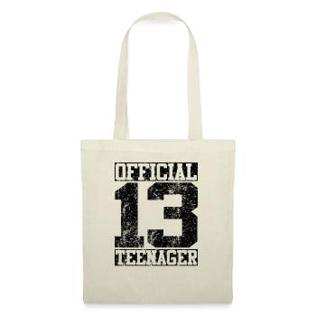 Officiellement un adolescent - Regard affligé - Sac en tissu - nature - Devant