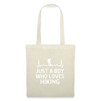 Klettern Kletterer Hiking Sprüche Geschenk - Stoffbeutel - Natur - Vorne