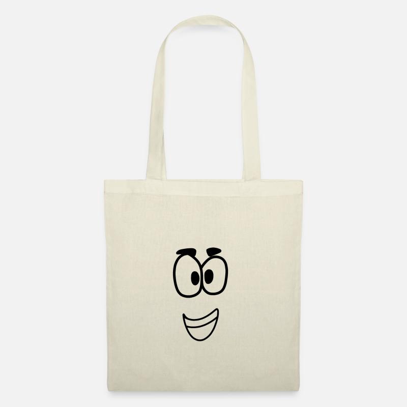 Comics Comicfigur Cartoon - Stoffbeutel - Natur