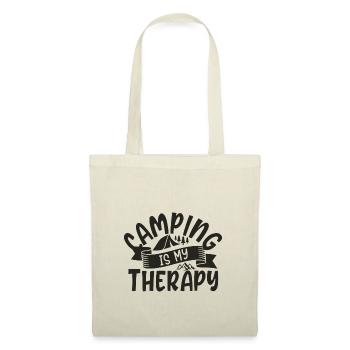 Le camping est ma thérapie - Sac en tissu - nature - Devant