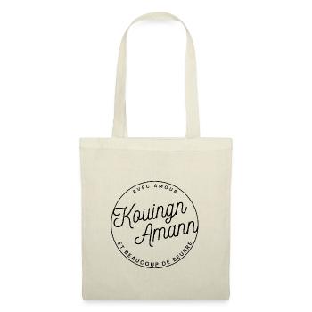 Kouign Amann Avec Amour T-shirt Humour Breton - Sac en tissu - nature - Devant