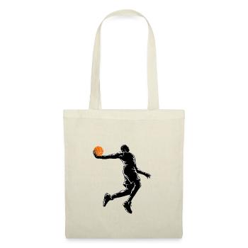 Sport Basketball Dunking - Stoffbeutel - Natur - Vorne