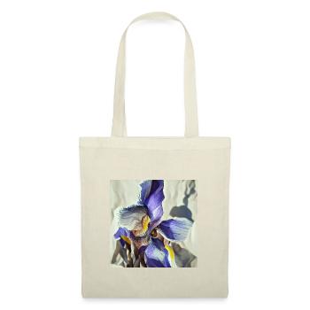 Purple iris flower in full bloom - Tote Bag - nature - Front