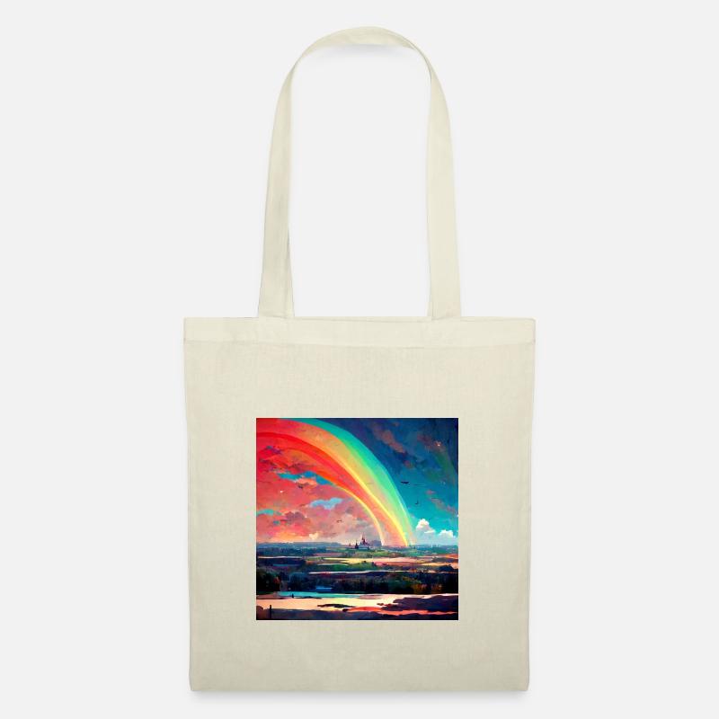 somewhere over the rainbow - Stoffbeutel - Natur