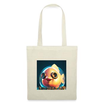 cute tropical fish - Stoffbeutel - Natur - Vorne